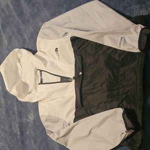 Northface wind/rain three quarter zip hoodie